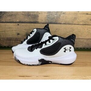🔥 Under Armour Lockdown Men 6 Or W7.5  Basketball Shoe White-black $70